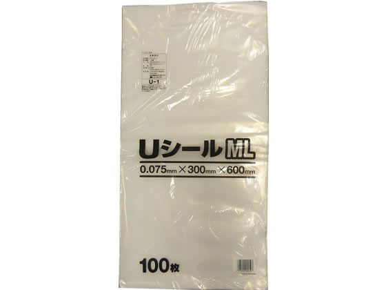 Uシールポリ袋 ml 100枚×5袋 システムポリマー U-1