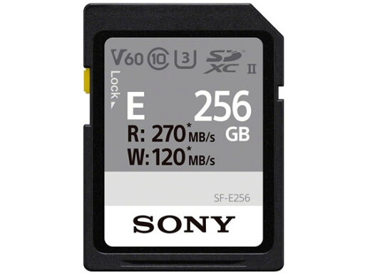 UHS-II SDメモリーカード 256GB ソニー SF-E256 UHS-II SDメモリーカード 256GB ソニー SF-E256