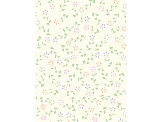 包装紙 プティフルール 全判(757×1060mm) 50枚 タカ印 49-2504