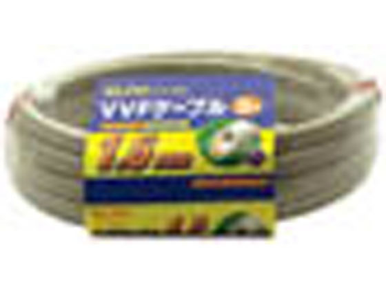 VVFケーブル 1.6mm×2心 3m 朝日電器 VA-3AH