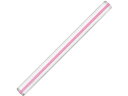 カラーバールーペ 30cm ピンク 共栄プラスチック CBL-1400-P