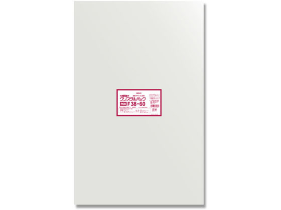 クリスタルパック 380×600nn 50枚×10袋 F38-60 シモジマ 006752922