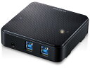USB3.0対応切替機 PC2台 エレコム U3SW-T2