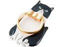 フィンガーリング アニマル ハチワレ猫 エレコム P-STRAMCATBW