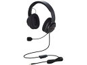 ゲーミングヘッドセット ARMA オーバーヘッド 黒 エレコム HS-ARMA100BK(2)