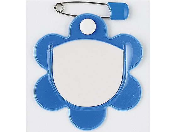 梅型名札 10P 中紙入 青 西敬 K-17B