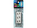 抜止め埋込トリプルコンセント 125V15A 朝日電器 EW-1303HN