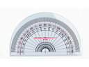 パルカラー定規 9cm分度器 西敬 PP-9