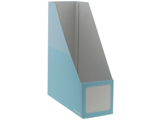 ボックスファイル A4タテ ブルー 10枚 Forestway FRW388866