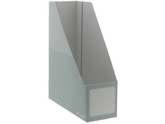 ボックスファイル A4タテ グレー 10枚 Forestway FRW388867