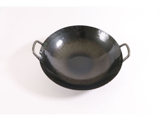 鉄打出中華鍋1.2mm(取手溶接)39cm 山田工業所