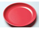 ポリプロ給食皿14cm (レッド) エンテック NO.1710R