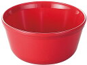ポリプロおわん13cm (レッド) エンテック NO.1704R