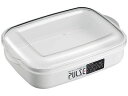 パルスレンジ容器角1460ml白 箱入 エンテック PL-1004W