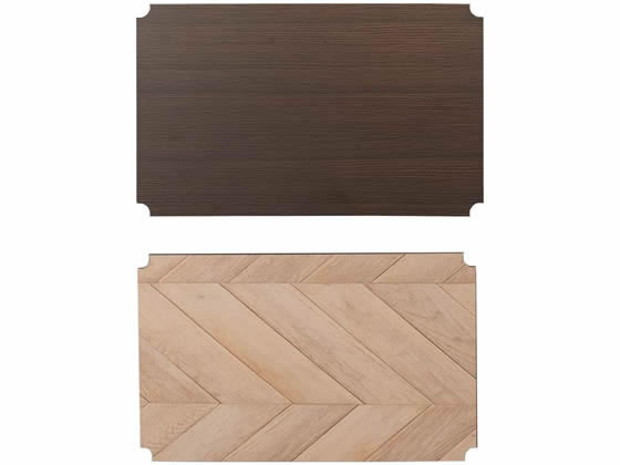 カラーメタルラック用 ウッドボード 幅55cm用 ブラウン アイリスオーヤマ CMBT-55