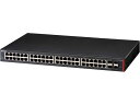 レイヤー2 Giga スマートスイッチ 48ポート バッファロー BS-GS2048