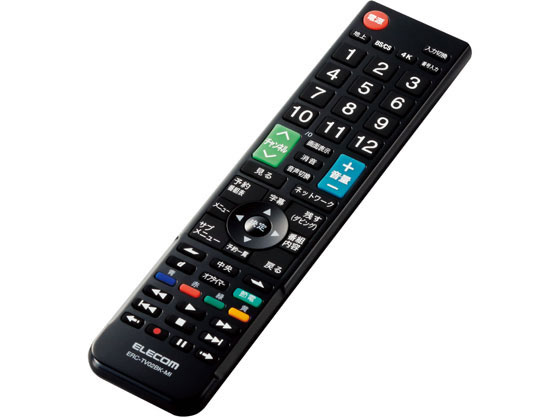 楽天西新オレンジストアかんたんTVリモコン 三菱用 ブラック エレコム ERC-TV02BK-MI