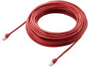 Cat6 LANケーブル 20m レッド エレコム LD-GPT/R20/RS