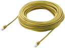 Cat6 LANケーブル 20m イエロー エレコム LD-GPT/Y20/RS