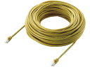 Cat6 LANケーブル 30m イエロー エレコム LD-GPT/Y30/RS