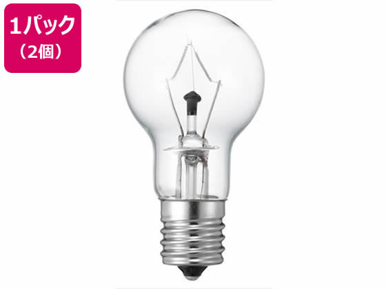 ヤザワ/省エネクリプトンランプ 60W形 クリア長寿命 2個 ヤザワコーポレーション P351754CL2P