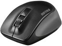 無線BlueLEDプレミアムフィットマウス ブラック バッファロー BSMBW300MBK