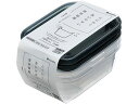 楽ちんパック 角型 180ml 3個組 クリアーブラック イノマタ化学
