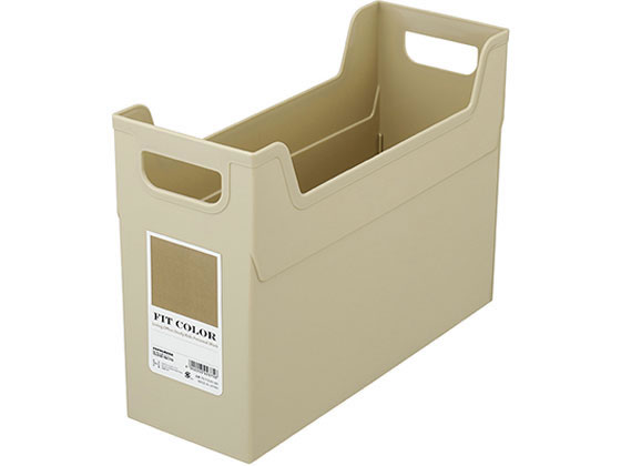 フィットカラー A4ファイルボックス ブラウン ナカバヤシ FB-FCE4S-BR