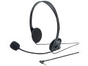 4極対応ヘッドセット サンワサプライ MM-HS406BK