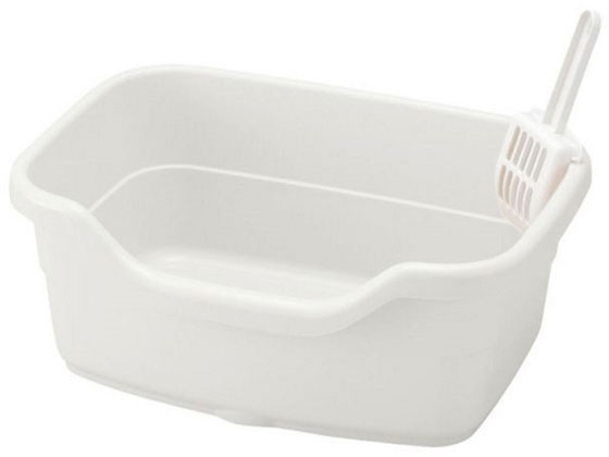 ラプレ ネコトイレ 深型 40 ホワイト リッチェルのサムネイル