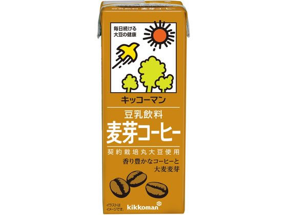 豆乳 麦芽コーヒー 200ML キッコーマンソイ...の商品画像