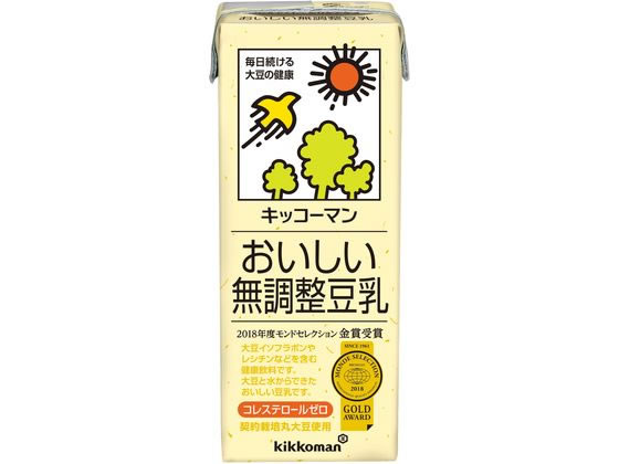 無調整 豆乳スリム 200ML キッコーマンソイフーズ 286360