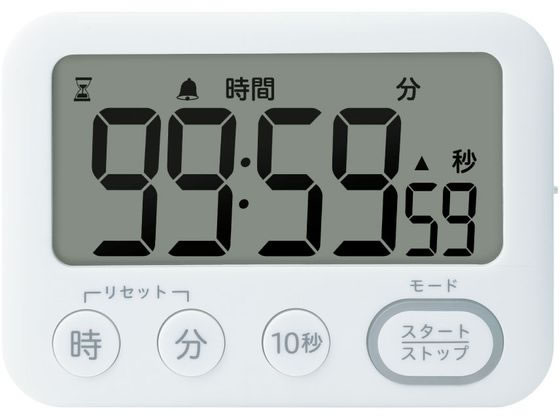 トキ・サポ 100時間タイマー 光ってお知らせ ホワイト ソニック LV-3288-W