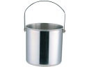 18-8セレクテッドアイスペール 目皿/トング付箱入 014263002