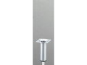 アイテック スマートレグ 丸脚 30×100mm シルバー 光 KSM301-2