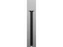 アイテック スマートレグ 丸脚 30×400mm 黒 光 KSM340-1