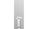 アイテック スマートレグ 角脚 25×25×100mm シルバー 光 KSK250-2