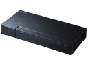 ギガビット対応スイッチングハブ(24ポート) サンワサプライ LAN-GIGAP2402BK