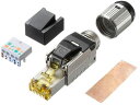 カテゴリ6A RJ-45シールドコネクタ サンワサプライ ADT-6ARJFS