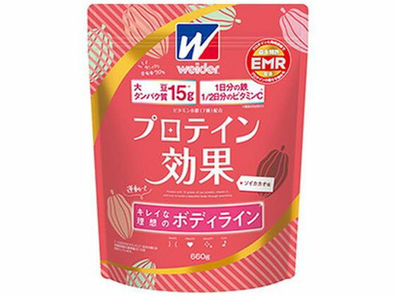 プロテイン効果 ソイカカオ味 660g 森永製菓
