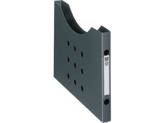 ボックスファイル[Noile] A4判横型スリム ブラック ライオン事務器 11764／BF-12n