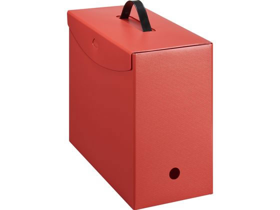 ボックスファイル テレネ BF-42T レッド ライオン事務器 117-25