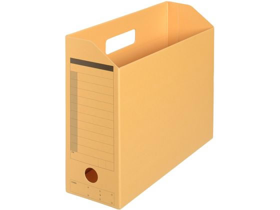 ボックスファイル/A4/再生紙/イエロー FL-051BF/78082 プラス 78082/FL-051BF