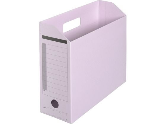 ボックスファイル/A4/再生紙/バイオレット FL-051BF/78086 プラス 78086/FL-051BF