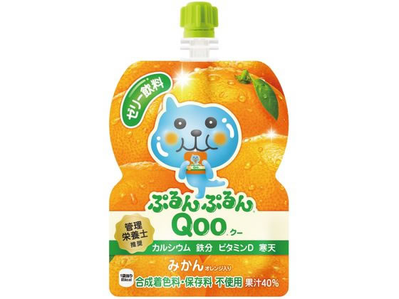 ぷるんぷるんQoo みかん味 コカ・コ