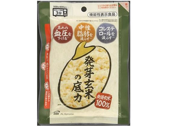 発芽玄米の底力160g SBIアラプロモ 1