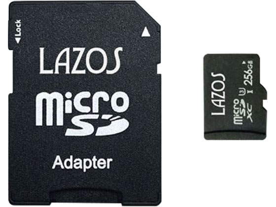 microSDXC[J[h 256GB Lazos L-B256MSD10-U3