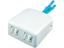 コーニング/Cat6 RJ45モジュラージャック露出型アウトレットセット 2ポート コーニングインターナショナル 7876793
