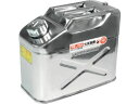 ステンレス ガソリン携行缶10L ワールドツール 4817621