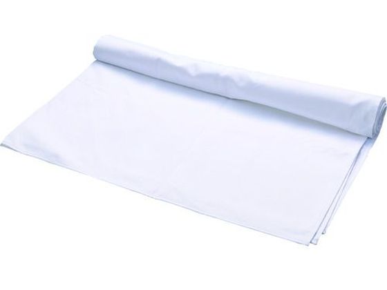 テーブルクロス 白 綿100% 1350×2400mm トラスコ中山 1610489